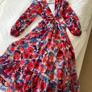 PatBo cutout maxi dress